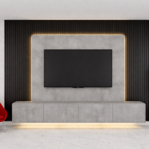 240cm Cabinet Media Wall Package